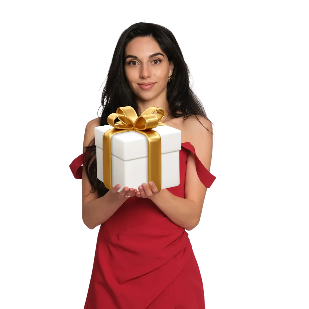 Мария Ранчинска с подарък за участниците